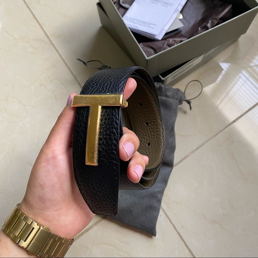 Tom Ford T- Icon Reversible Belt